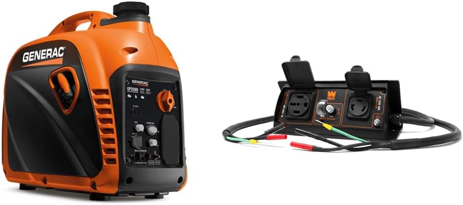 Generac GP3500iO Inverter Generator - 3500 Starting Watts, RV Ready I499