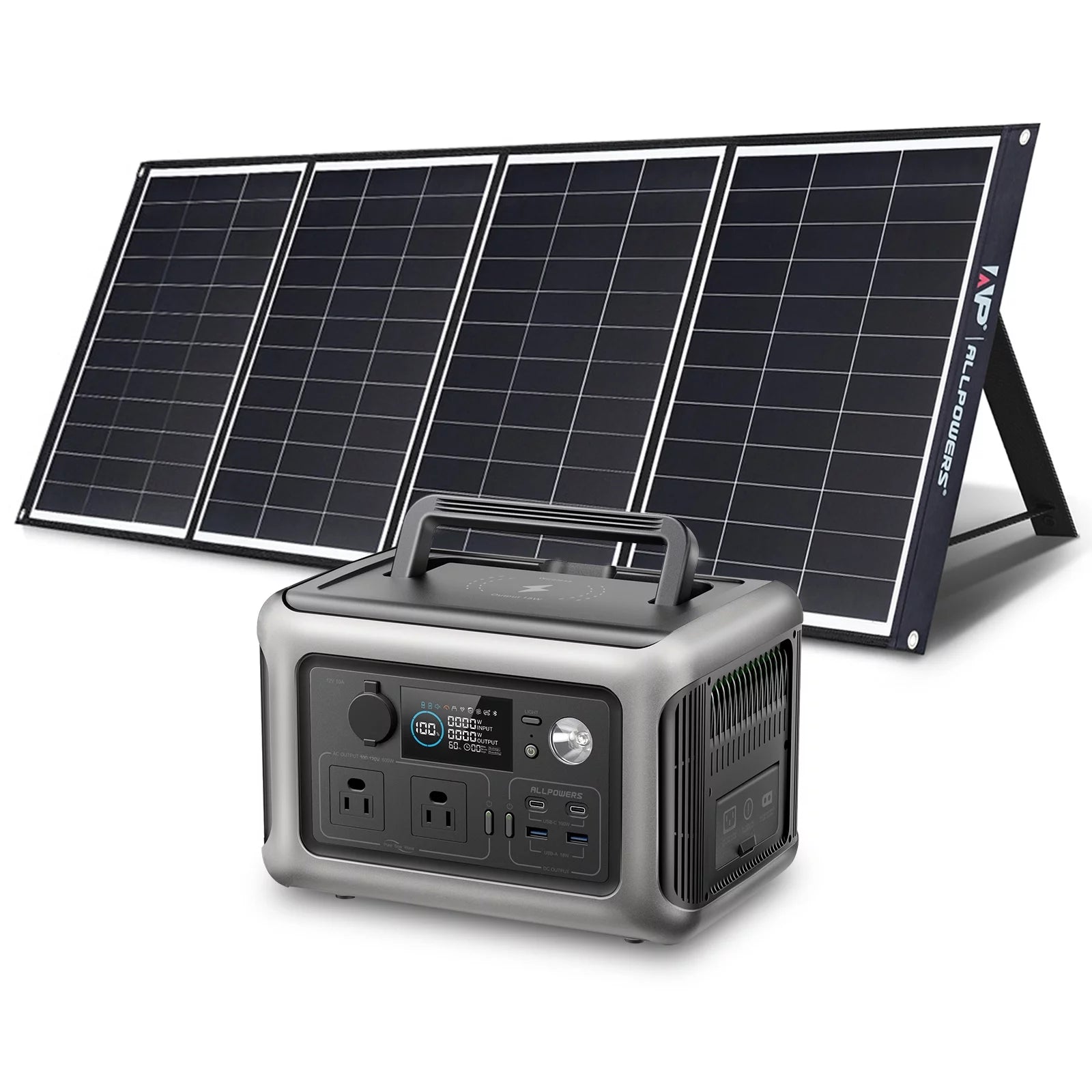 ALLPOWERS R600 Portable Power Station 600W 299Wh LiFePO4 Solar Generator C367