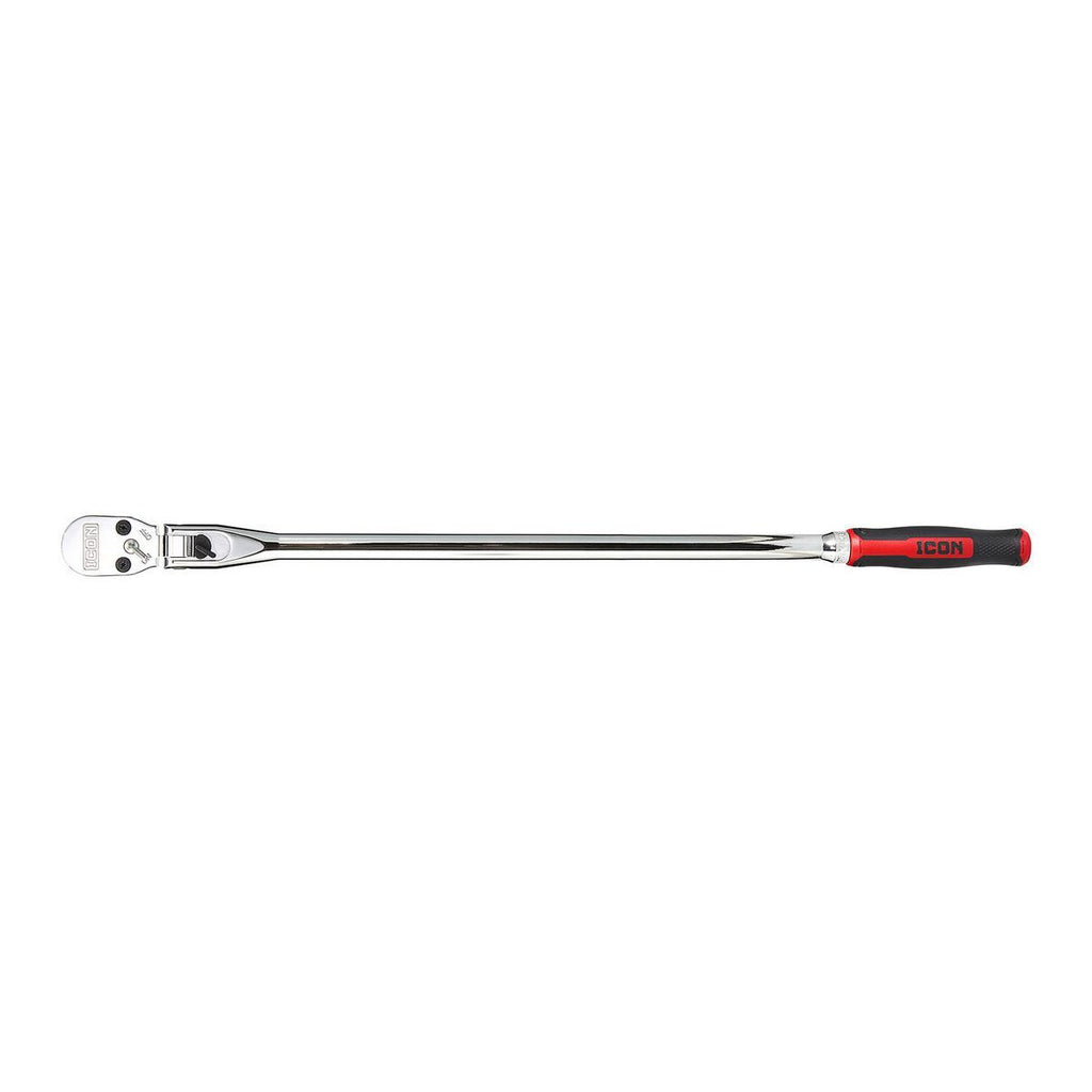 ICON G2 1/2 in. Drive 26 in. Locking Flex Ratchet with Comfort Grip B56595