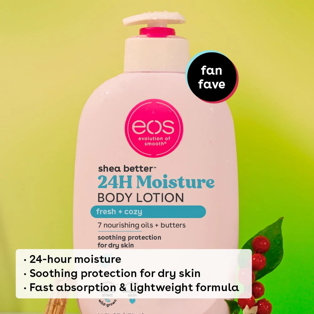 eos Shea Better Body Lotion Fresh & Cozy, 16 fl oz Z787