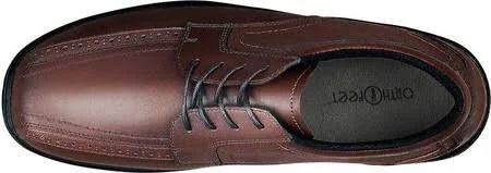 Orthofeet Men's Gramercy Brown Size 8 W168
