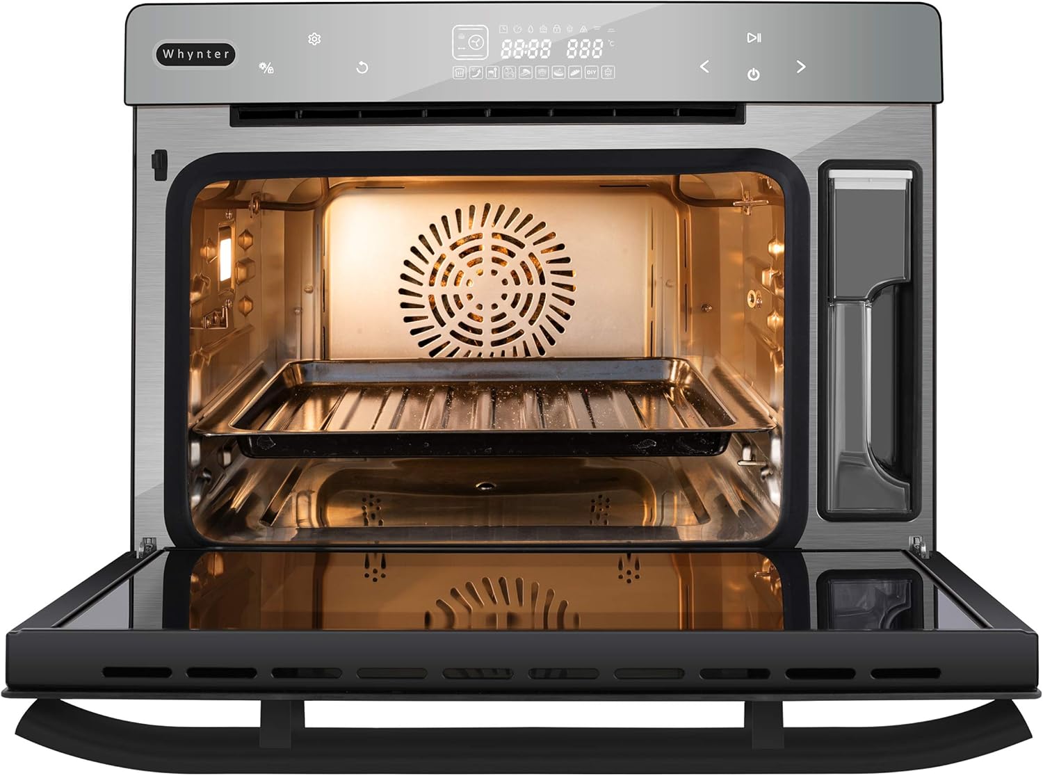 Whynter TSO-488GB Grande 40 Quart Convection Steam Oven, Black Stainless Steel O14933