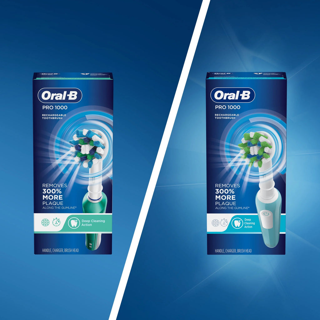Oral-B Pro 1000 Rechargeable Electric Toothbrush, White W32778