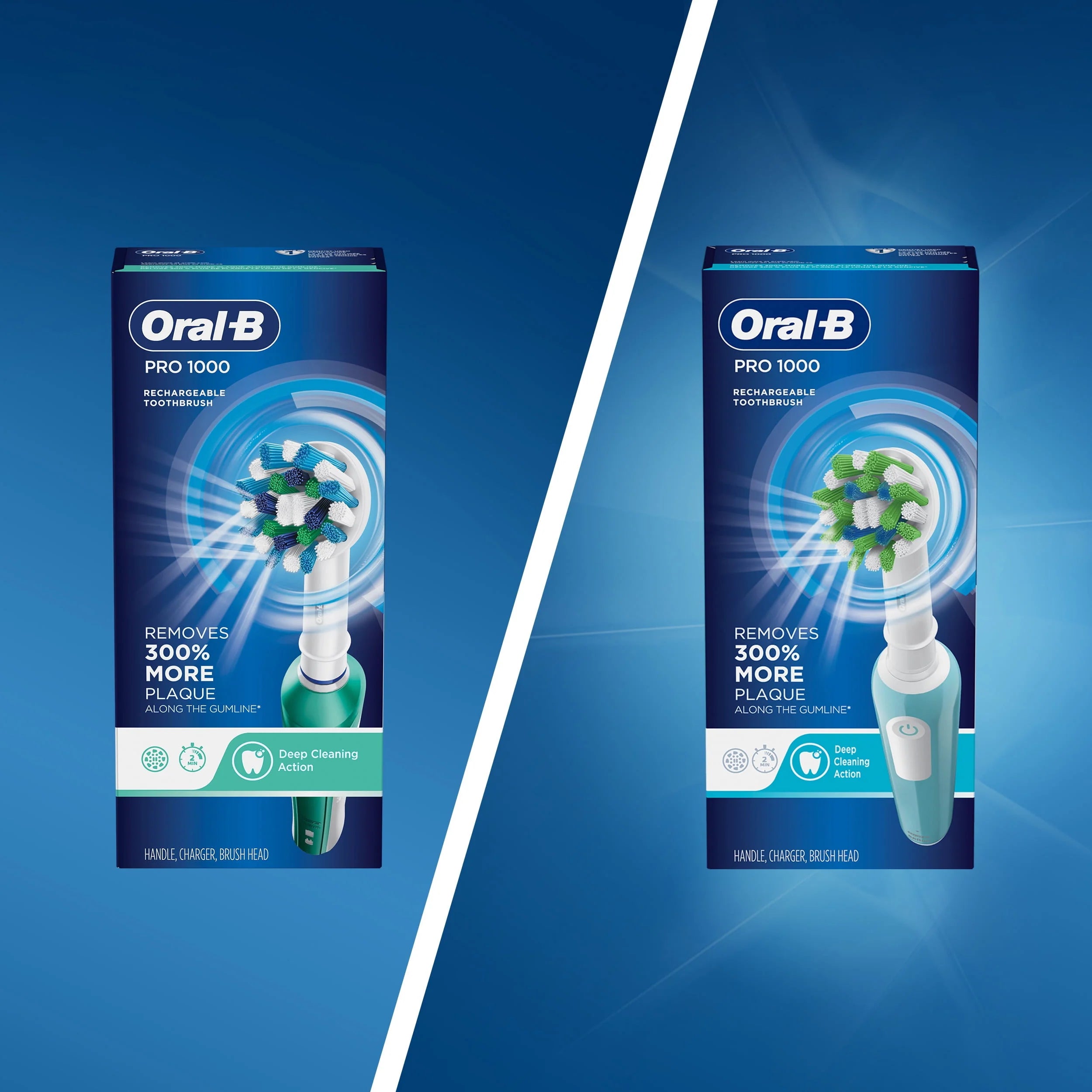 Oral-B Pro 1000 Rechargeable Electric Toothbrush, White W32778