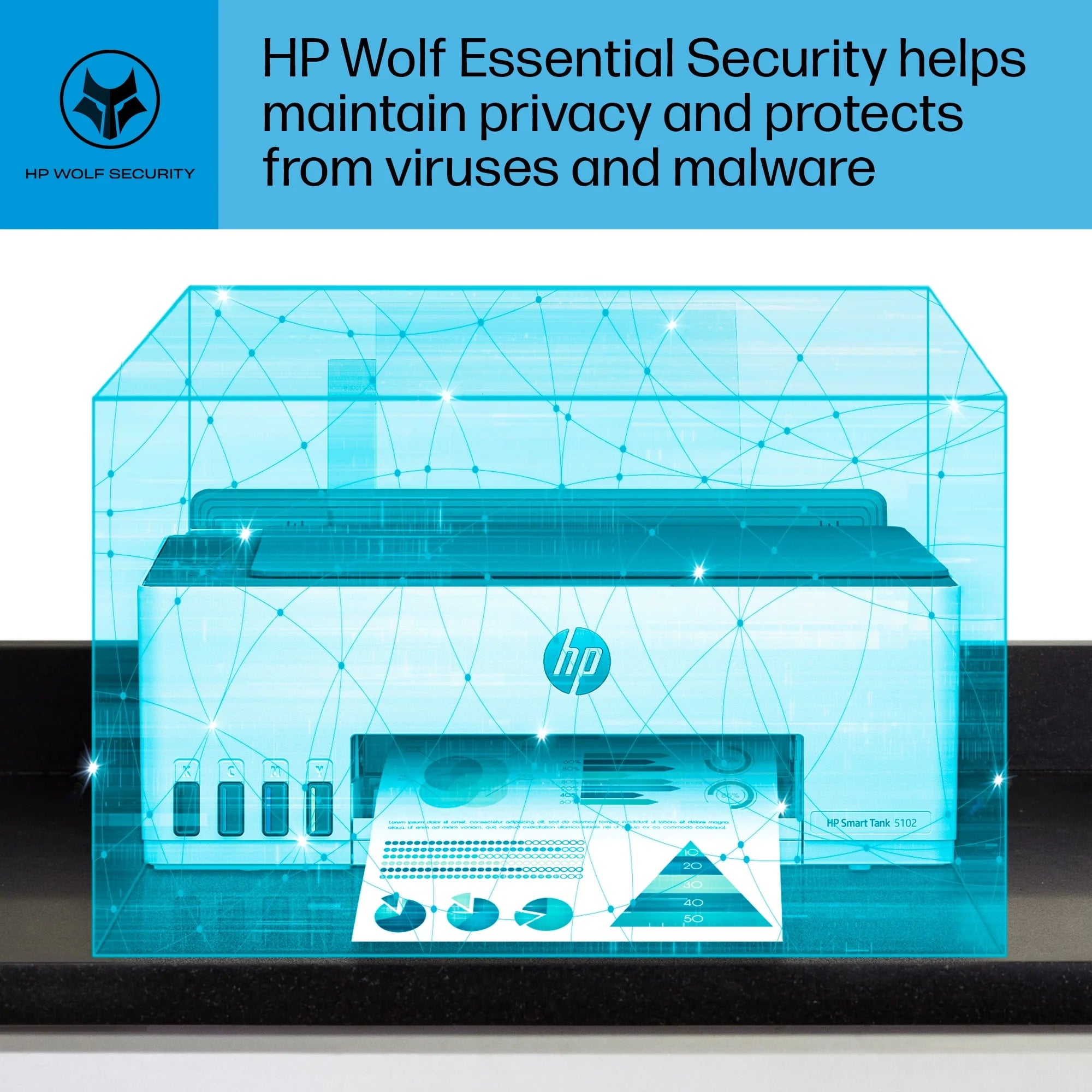 HP Smart Tank 5102 Wireless All-in-One Color Inkjet Printer S79117