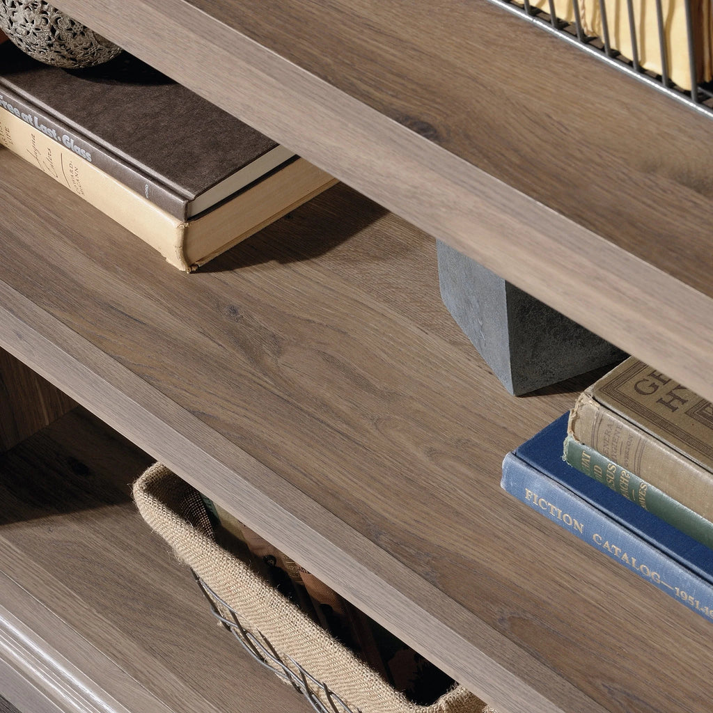 Sauder Select 5-Shelf Bookcase, Chalked Chestnut Finish O1929