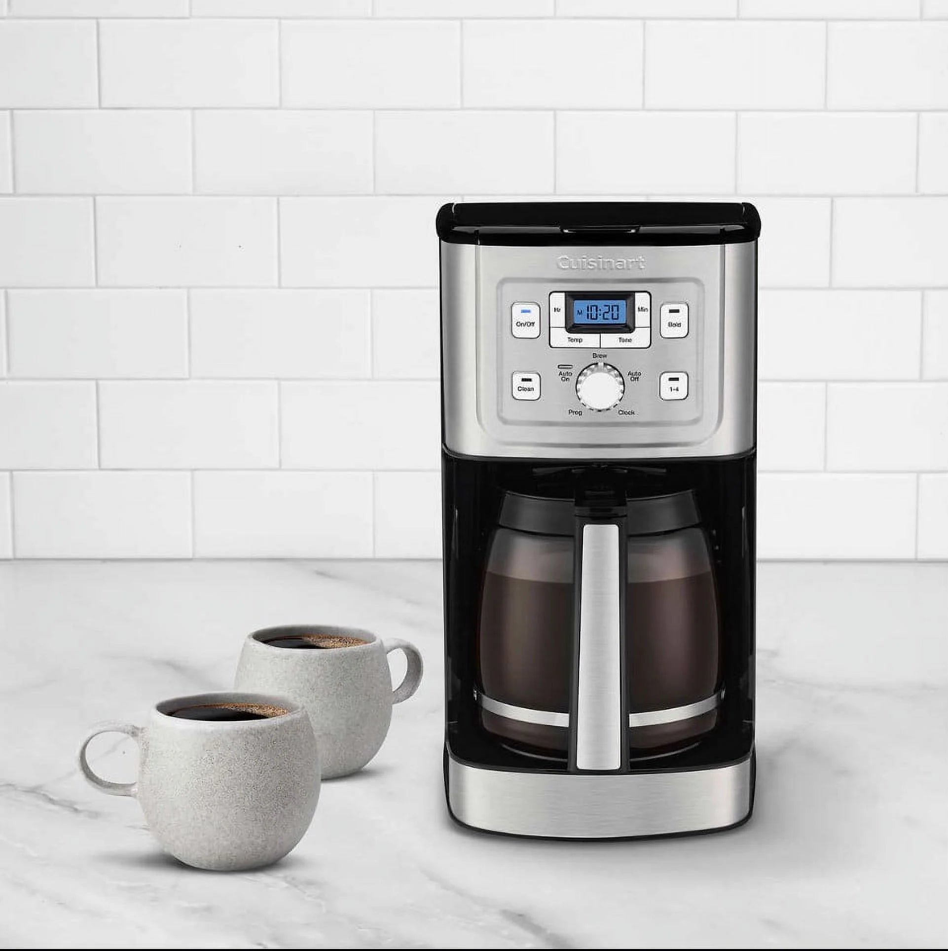 Cuisinart CBC-7200PCFR 14 Cup Programmable Coffee Maker Silver Y514