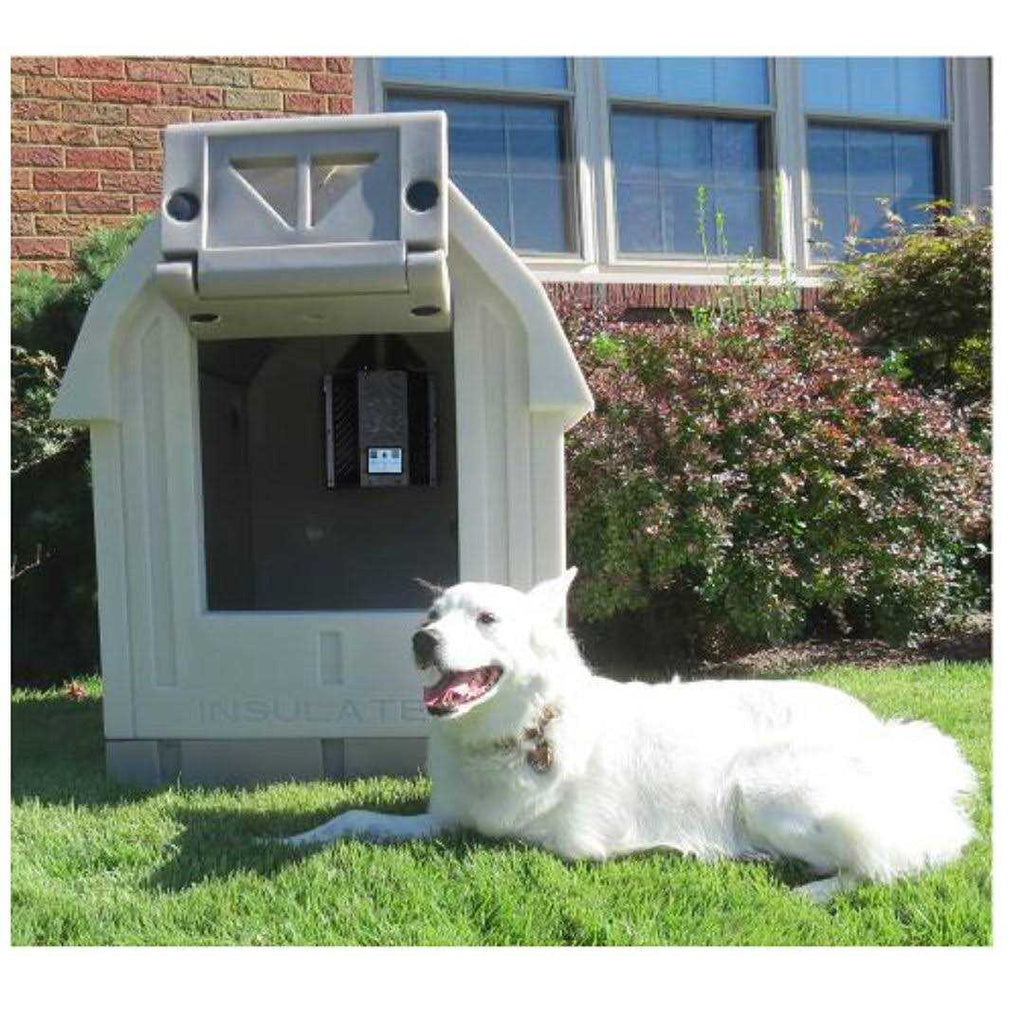 Dog Palace Insulated Dog House with Heater U648