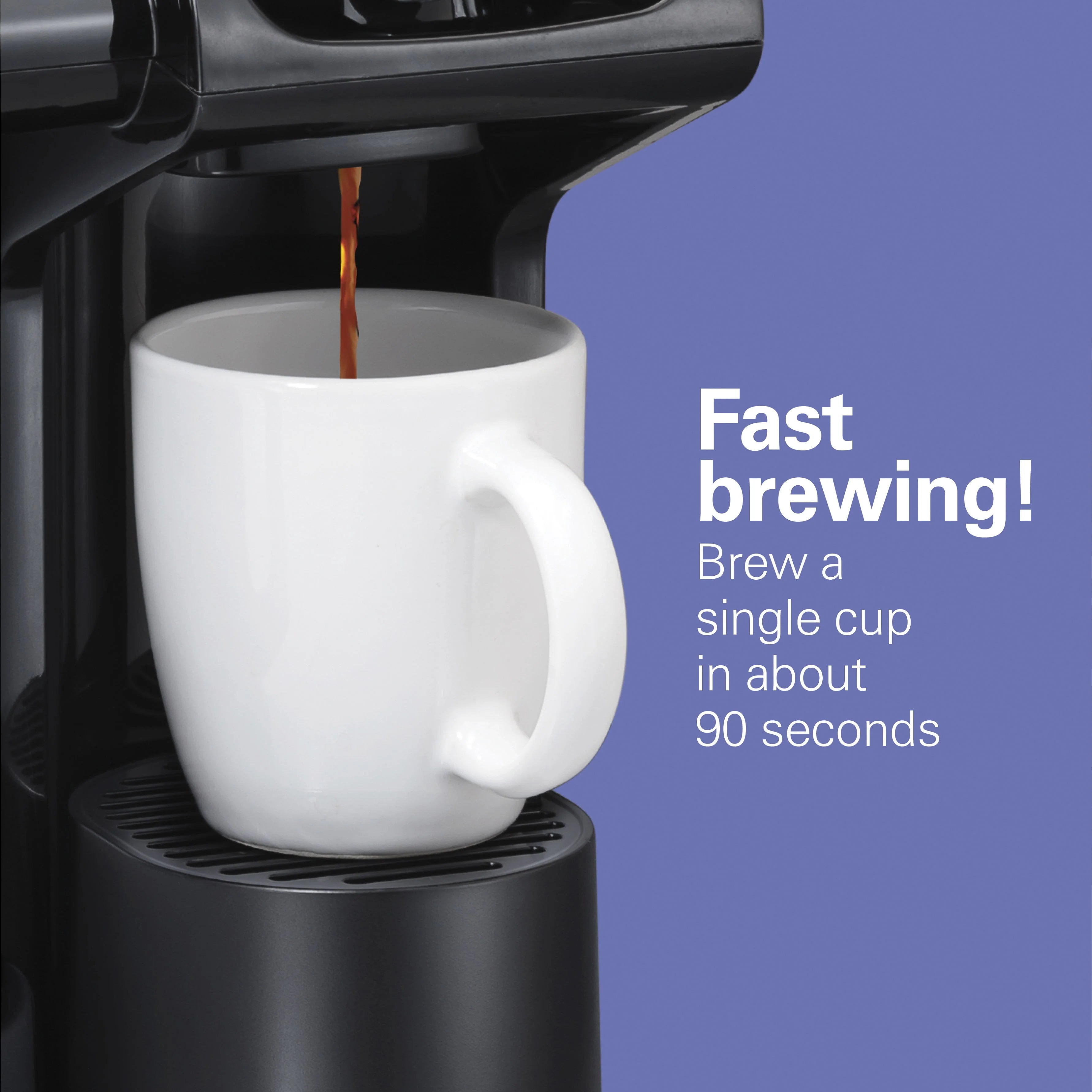 Hamilton Beach FlexBrew Trio Coffee Maker, Single Serve or 12 Cups, Black O620103