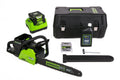 Discontinued - Greenworks 80V 18-inch Cordless Brushless Chainsaw Kit with 2.0 Ah Battery & Charger, 2004602