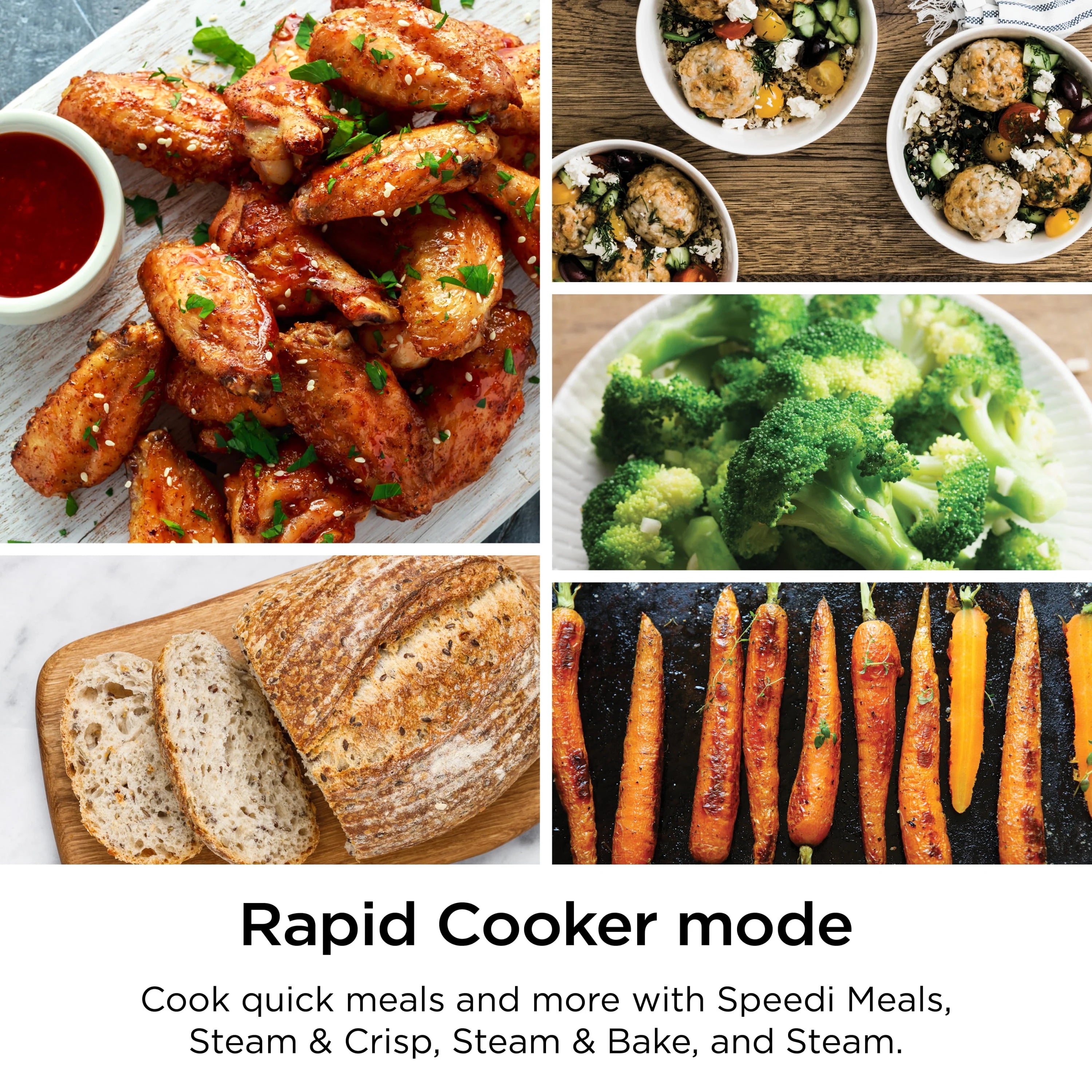 Ninja Speedi Rapid Cooker & Air Fryer, 6-Qt, 10-in-1, Sea Salt Gray Q39620