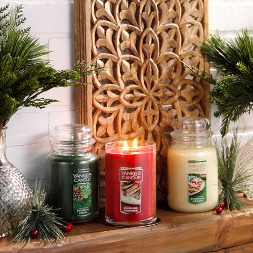 Yankee Candle Balsam & Cedar 22oz Large Jar Scented Candle K561