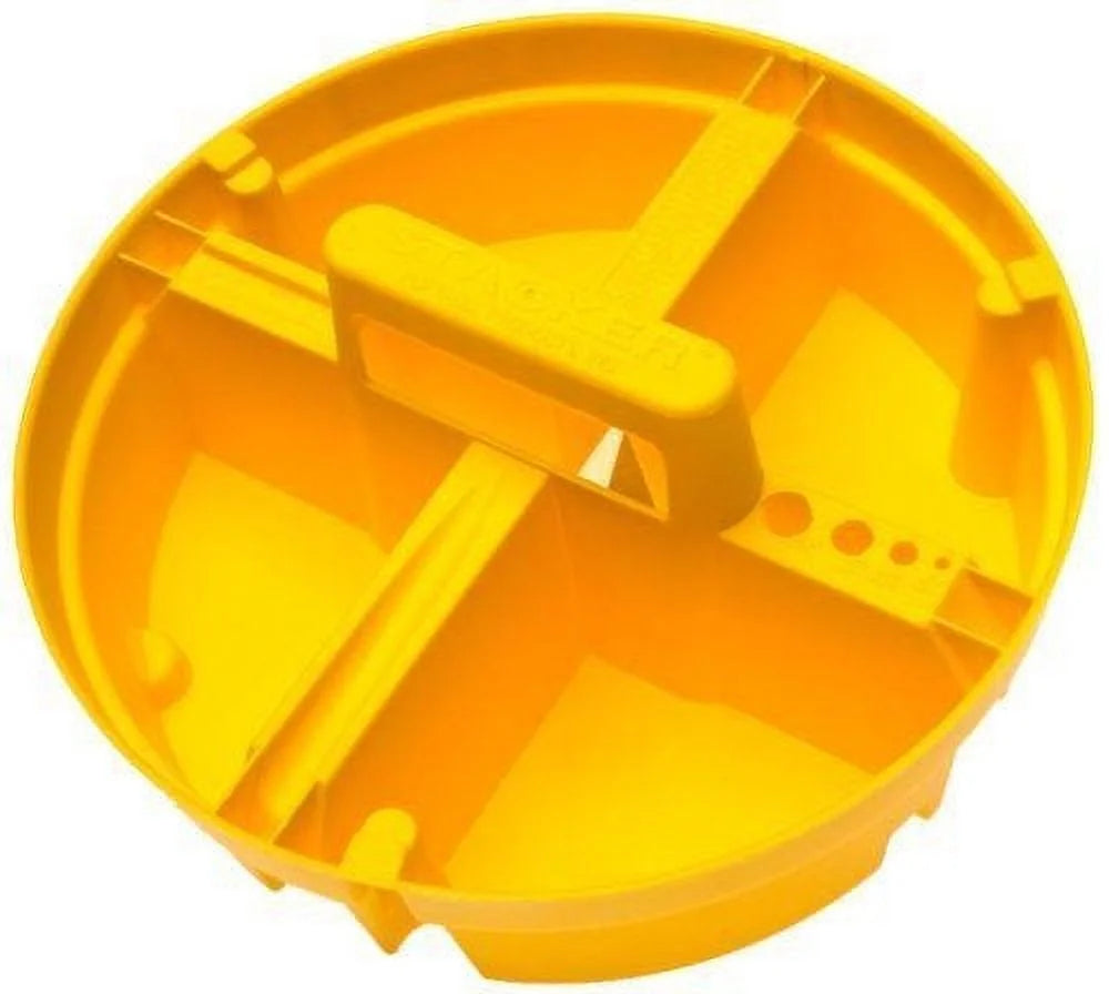 Bucket Boss 15051 4 Compartment 5 Gallon Bucket Stacker Storage Organizer (10 Pack) D4735