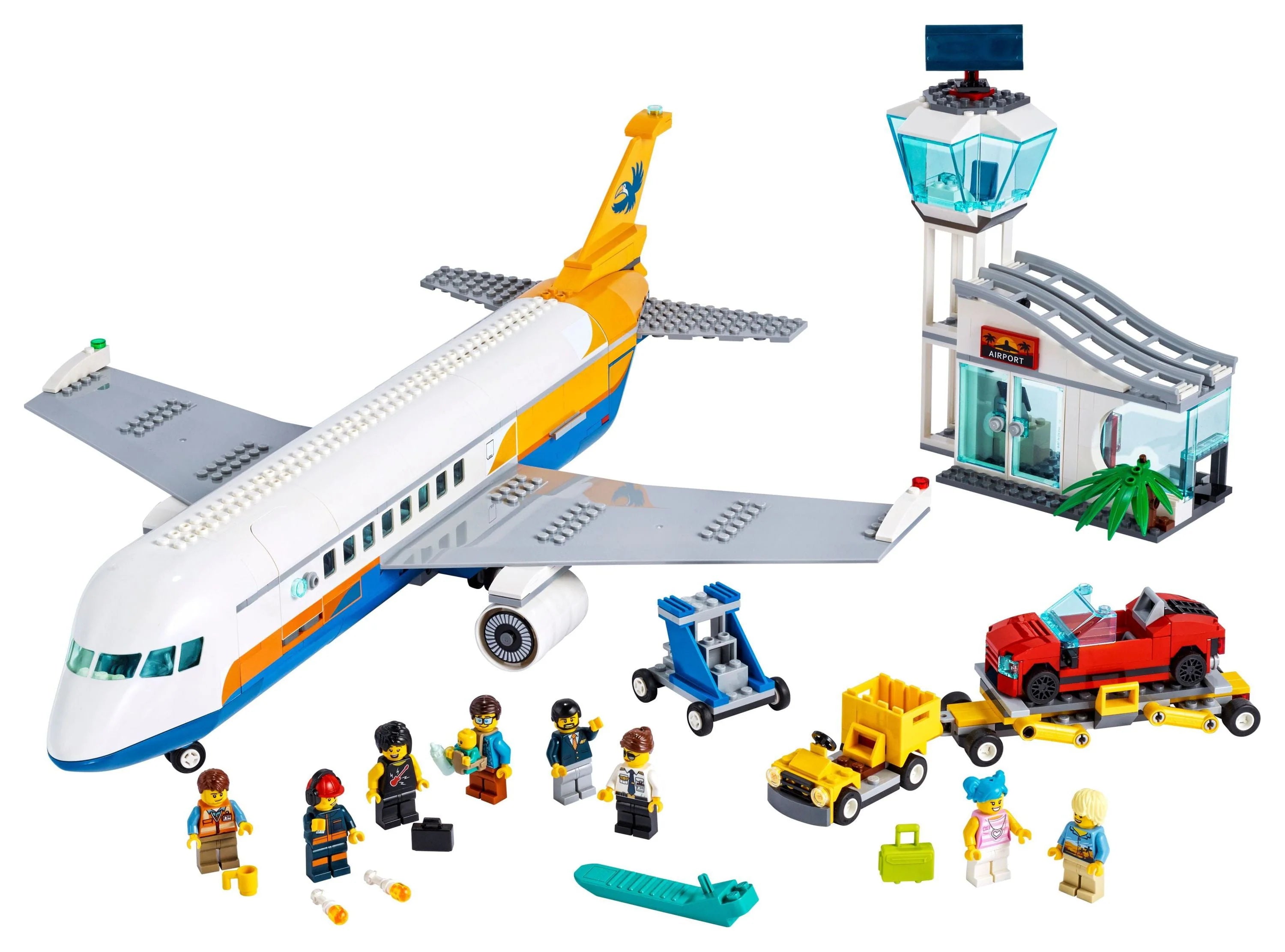 LEGO City Passenger Airplane 60262 Building Toy for Kids Ages 6+ C769095