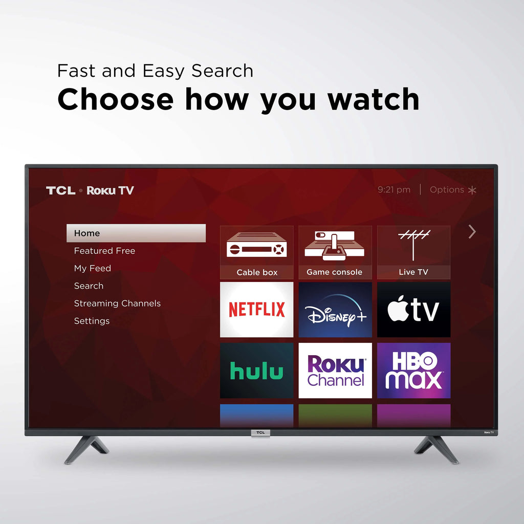 TCL 43" 4-Series 4K UHD HDR Roku Smart TV W9791