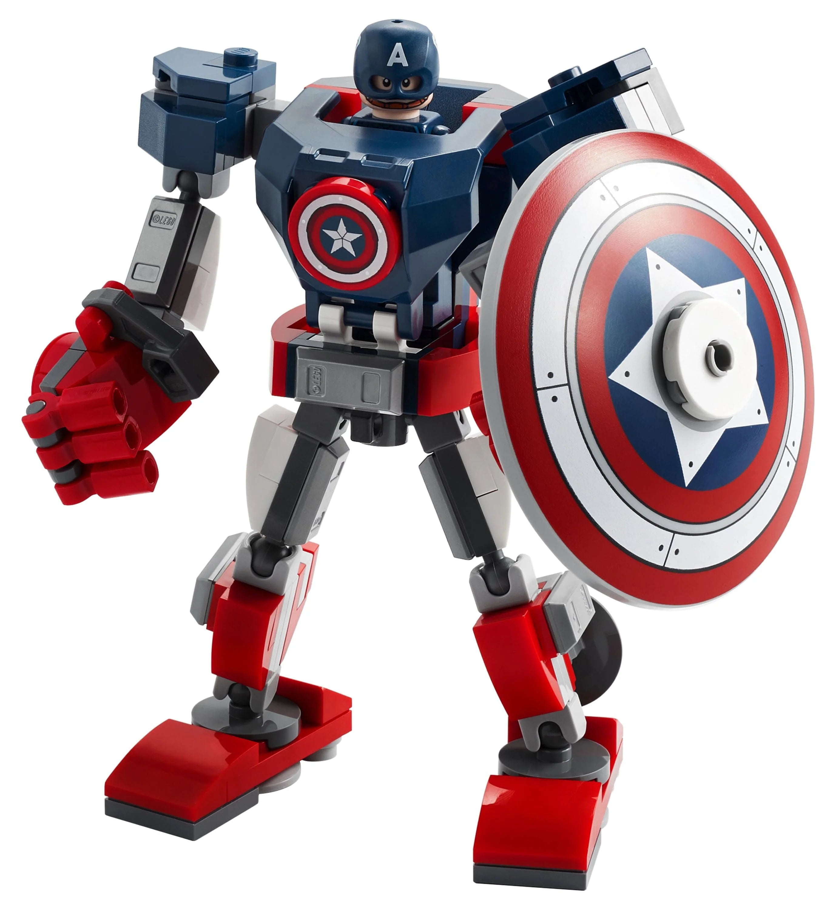 LEGO Marvel Avengers Captain America Mech Armor 76168 Collectible Toy H99719