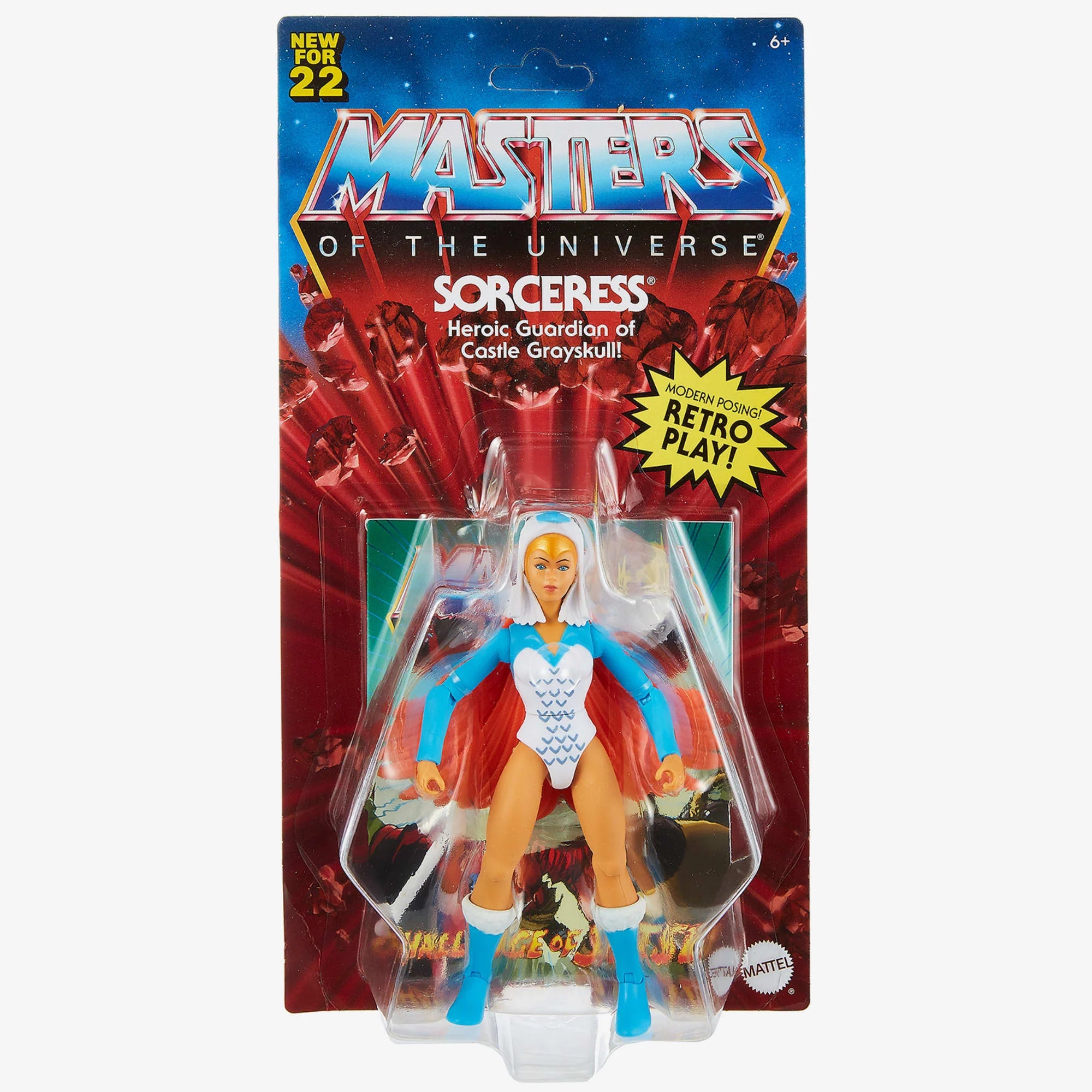 Masters of the Universe Origins Sorceress Action Figure with Accessory X9197