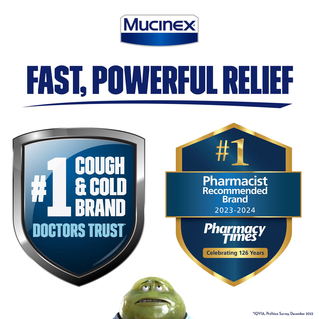 Mucinex All in One Fast Max Cold and Flu Medicine, Day & Night Combo Pack Liquid Gels F91258