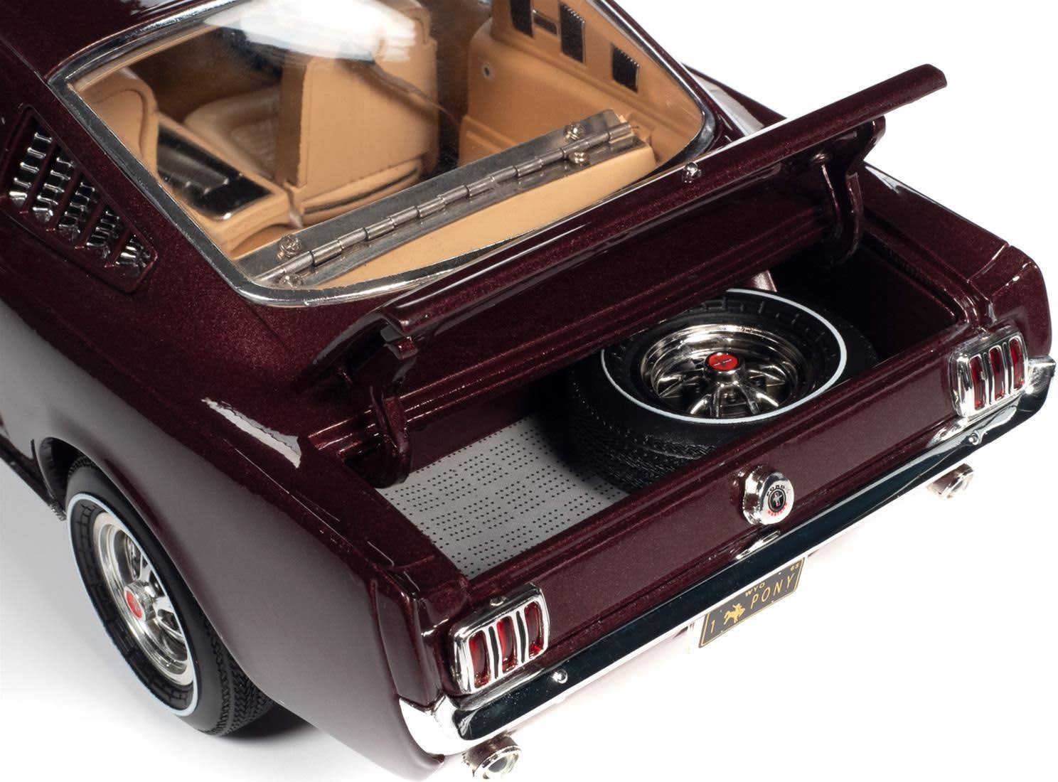 Auto World 1:18 Scale 1965 Ford Mustang 2+2 Diecast Model B623