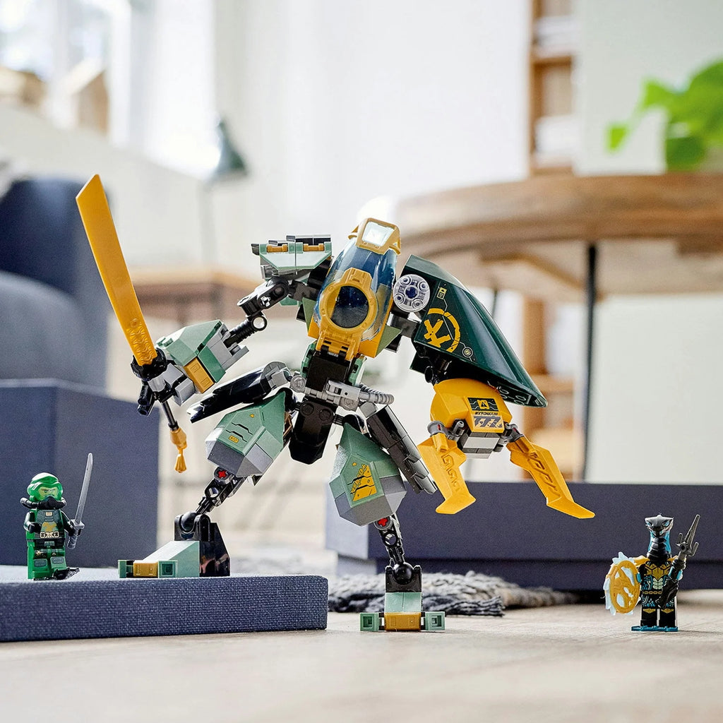 LEGO NINJAGO Lloyd's Hydro Mech 71750 Building Toy with Lloyd Minifigure, 228 Pieces Z7143