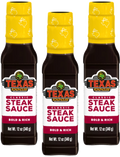 Texas Roadhouse Classic Steak Sauce, Bold & Rich, 3-Pack 12 fl. oz. Bottles