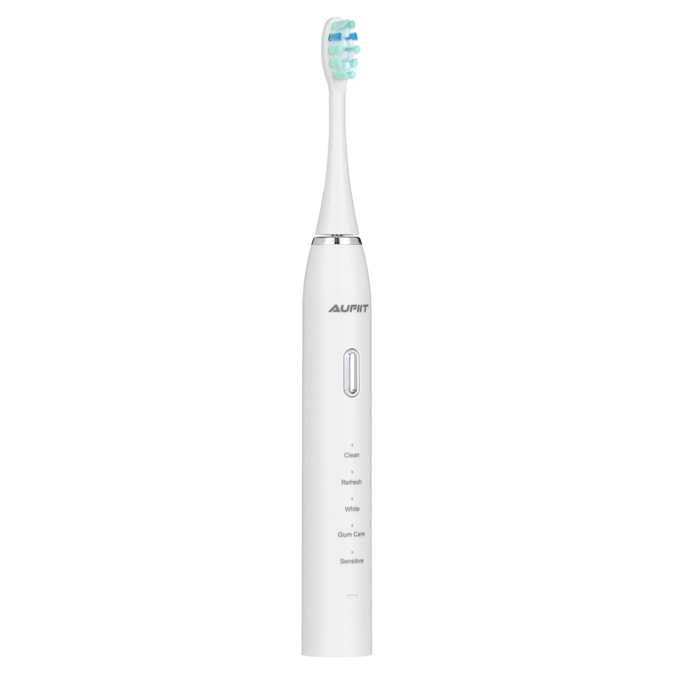 Electric Toothbrush with 8 Brush Heads, 5 Modes & Smart Timer, White J398401
