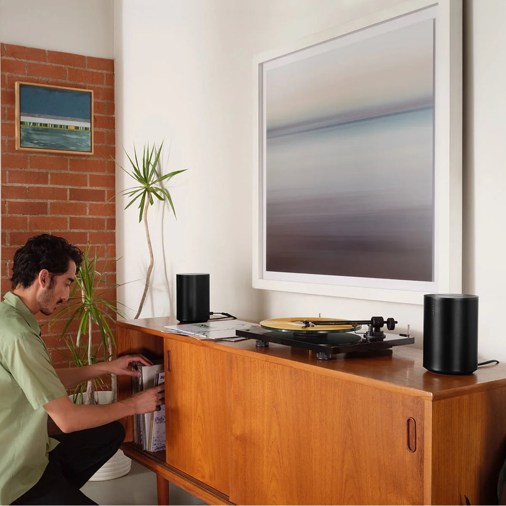 Sonos Era 100 Voice-Controlled Wireless Smart Speaker (Black) E65160