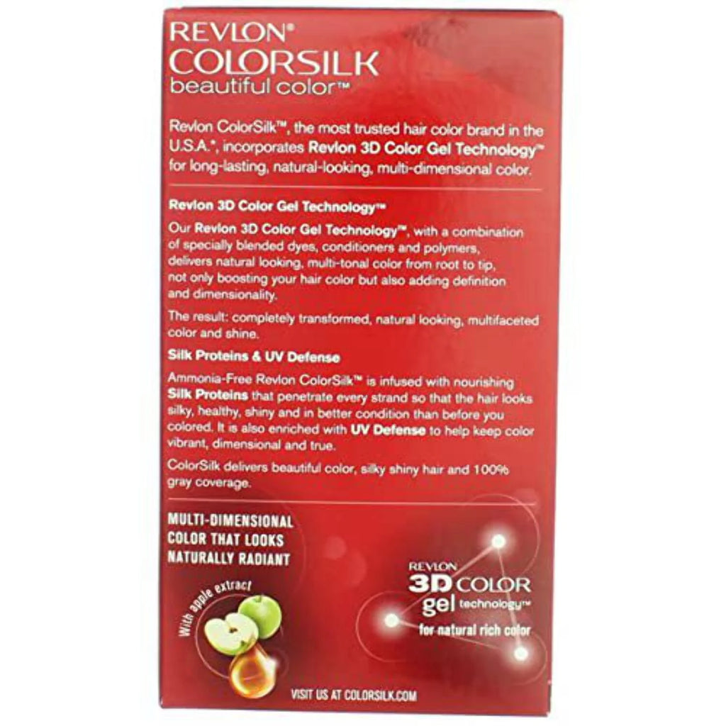 Revlon ColorSilk Permanent Hair Color, 81 Light Blonde E75631