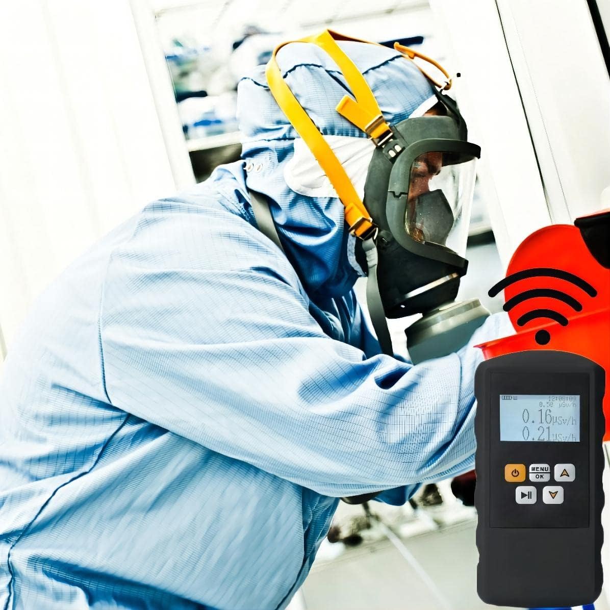 Geiger Counter Nuclear Radiation Detector Beta Gamma X-ray Tester Portable S52121