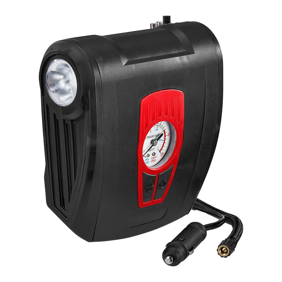 PITTSBURGH 12V Portable Tire Inflator with LED Light B366839