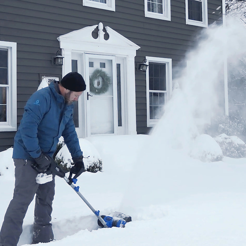 Snow Joe 24V 10-inch Cordless Snow Shovel with 5.0-Ah Battery & Charger E744198