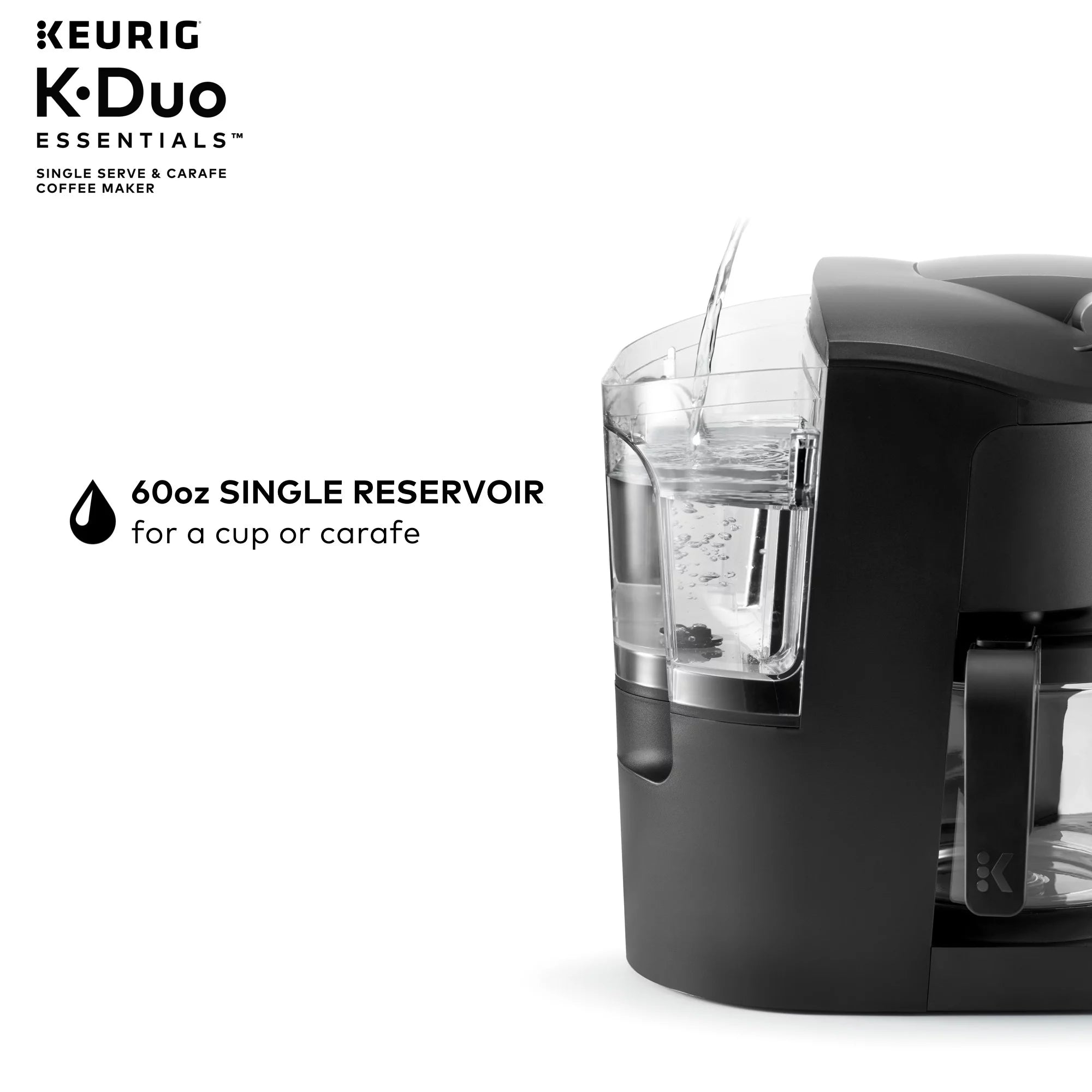 Keurig K-Duo Essentials Single Serve & Carafe Coffee Maker M122