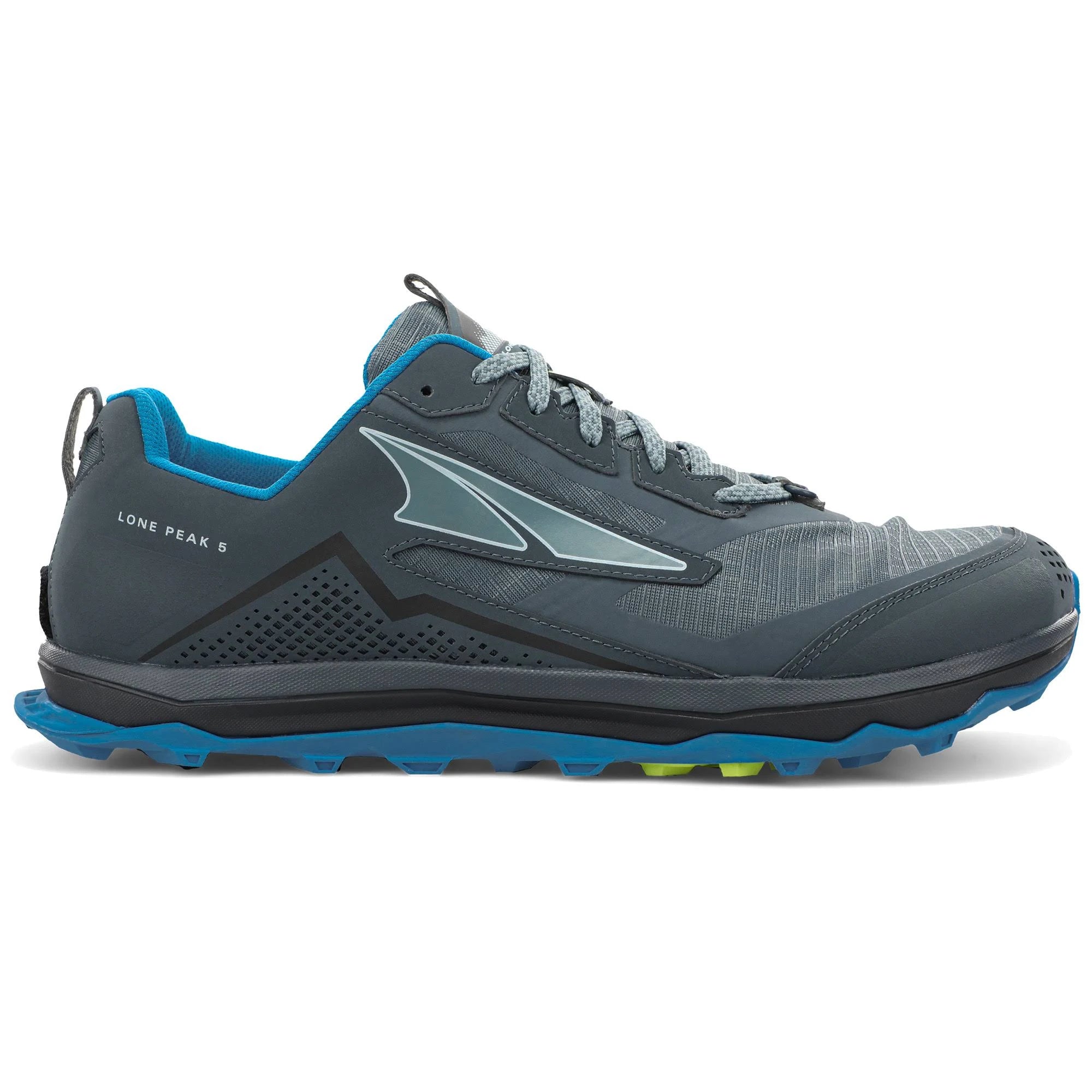 Altra Lone Peak 5 Wide 10 Blue/Lime Men's N8645