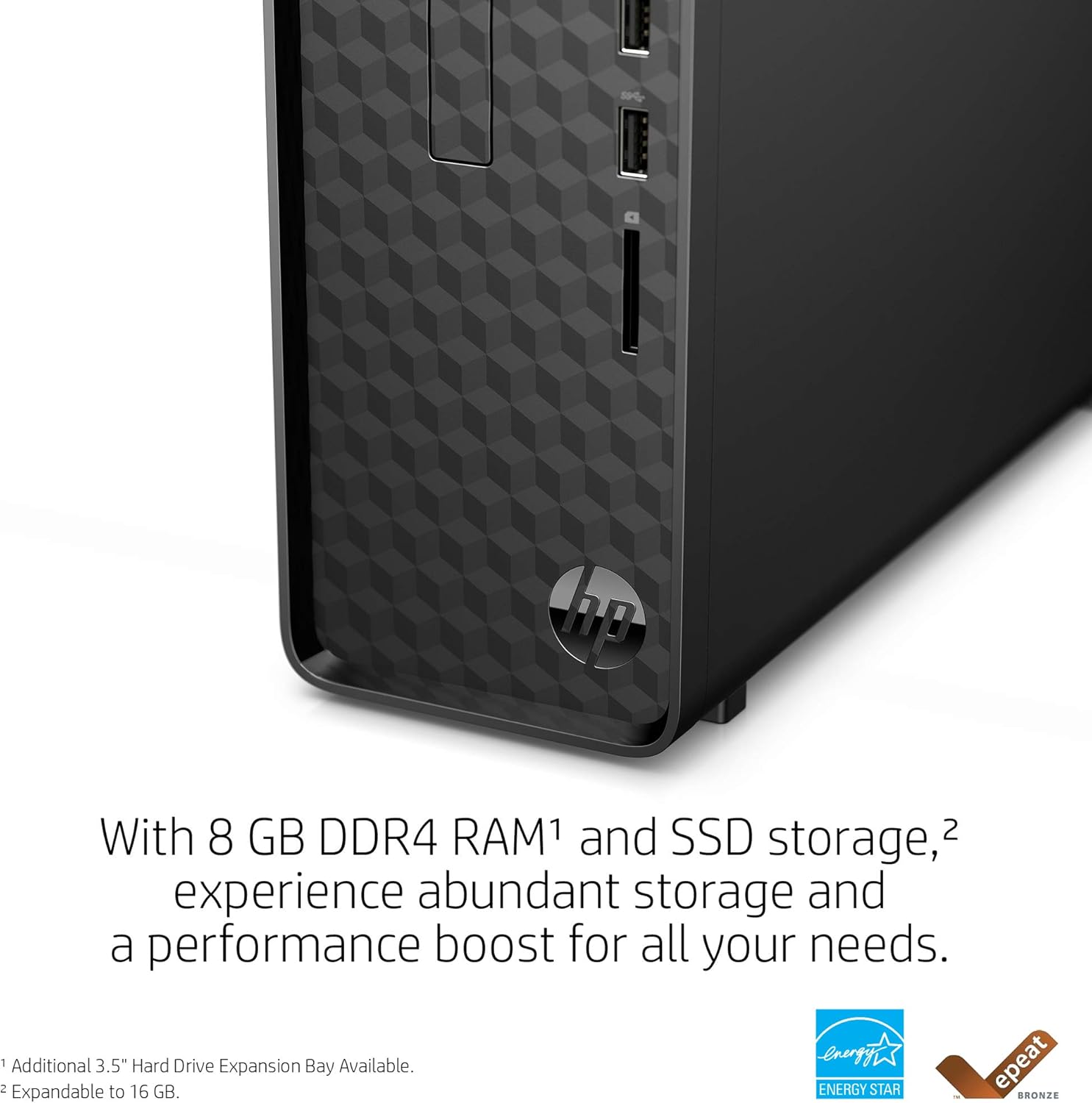 HP Slim Desktop AMD Athlon Gold 3150U 8GB RAM 256GB SSD Windows 11 Z28362