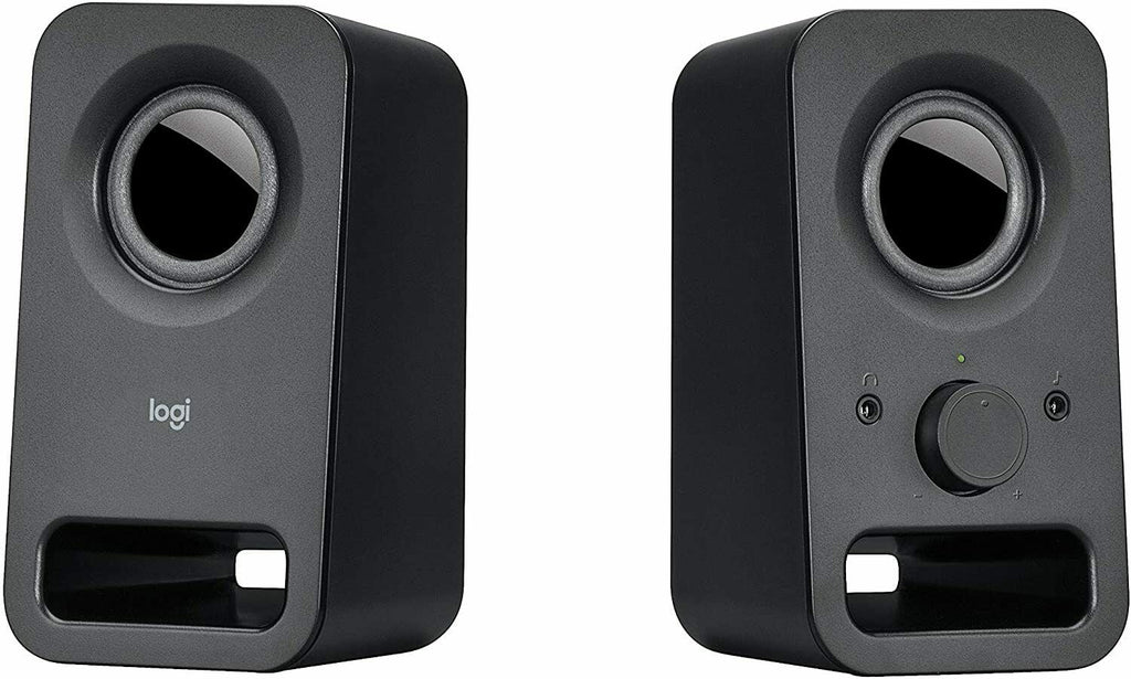 Logitech Z150 Multimedia 2.0 Wired Computer Speakers, Black J5322