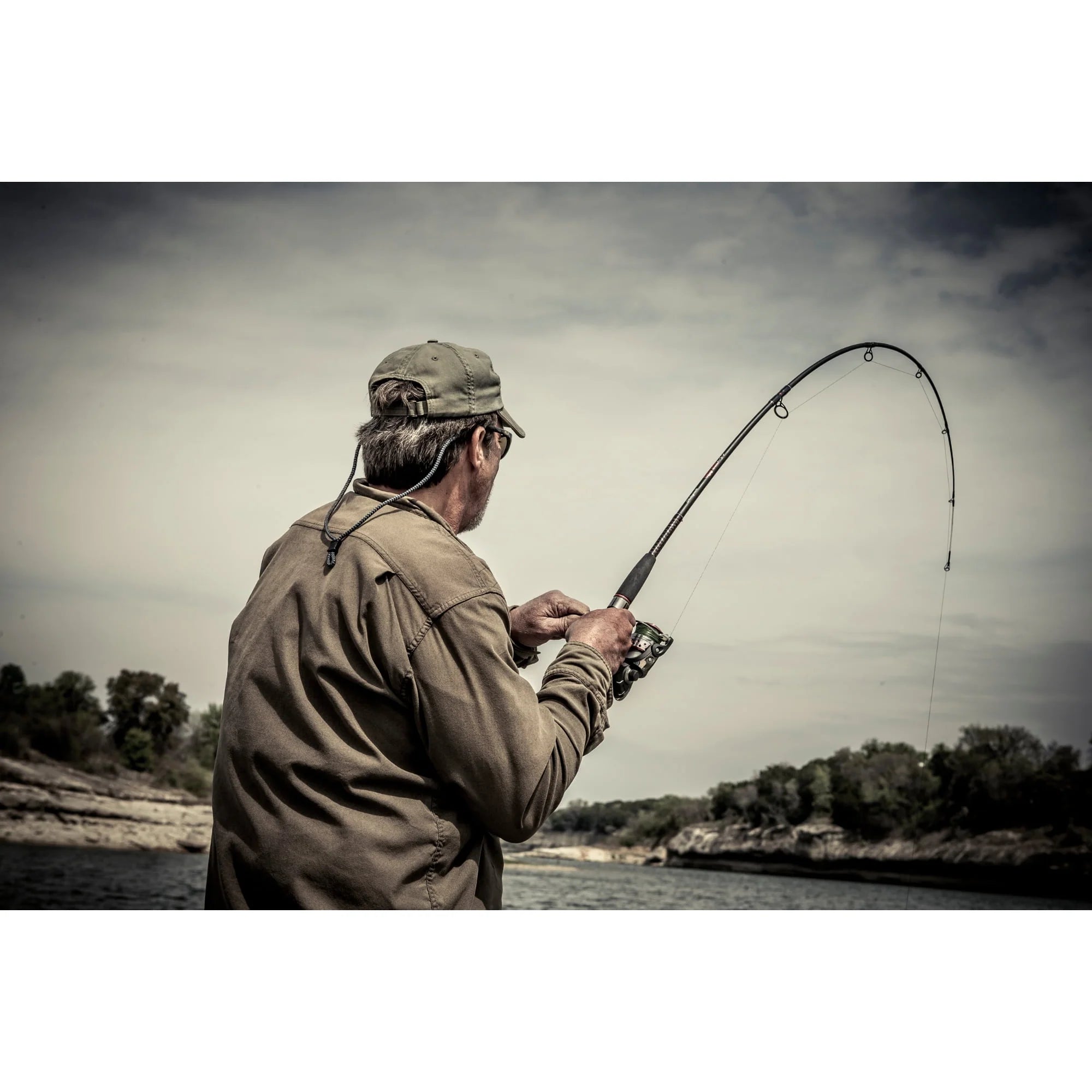 Ugly Stik GX2 6'6" Spinning Fishing Rod and Reel Combo O273144