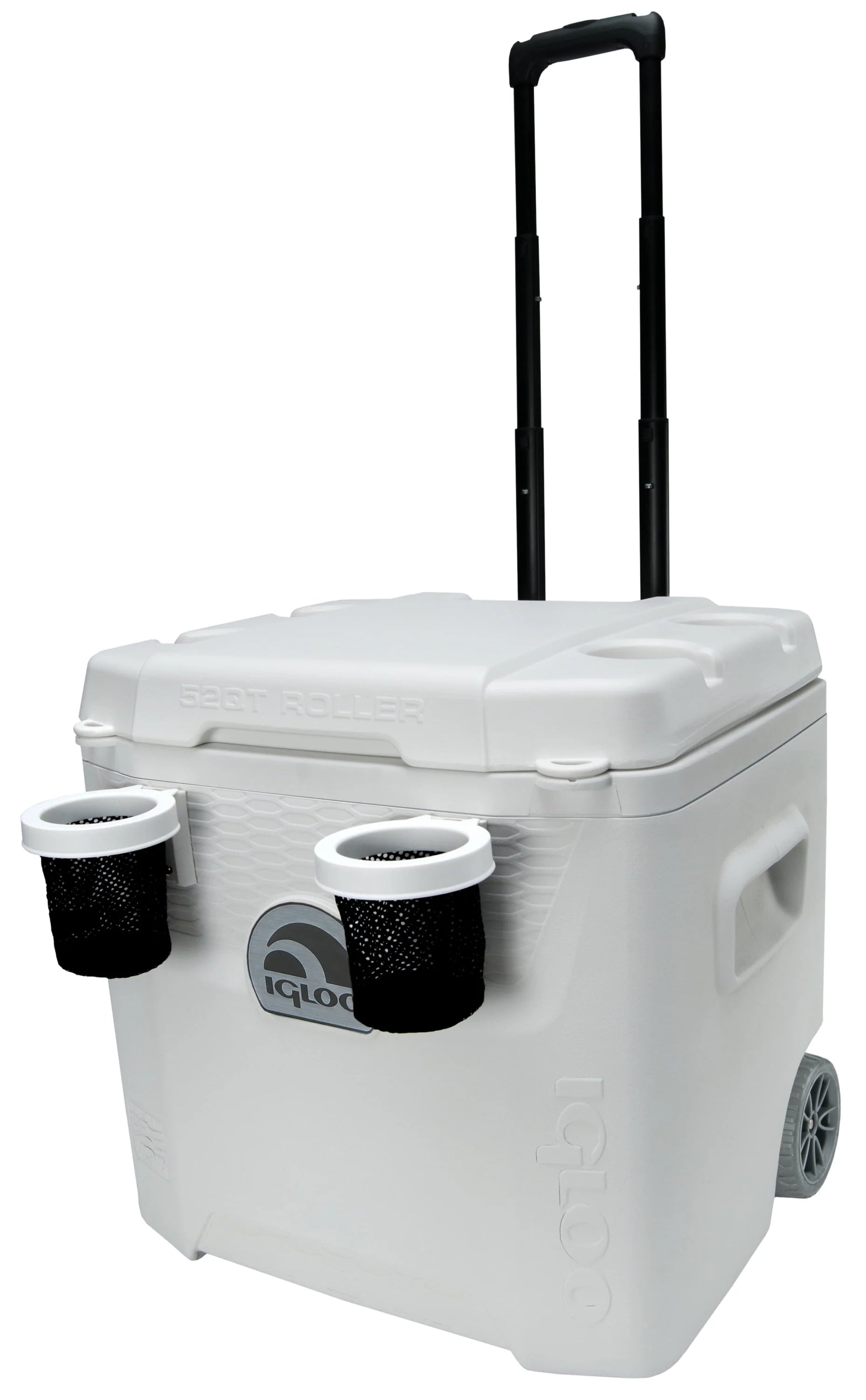 Igloo 52 QT 5-Day Marine Cooler with Wheels, White O609