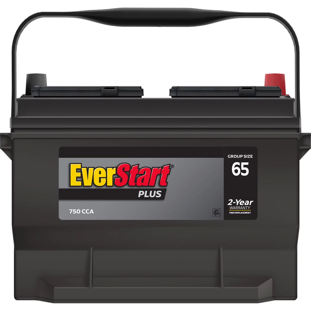 EverStart Plus Lead Acid Automotive Battery Group Size 65 12V 750 CCA U216835
