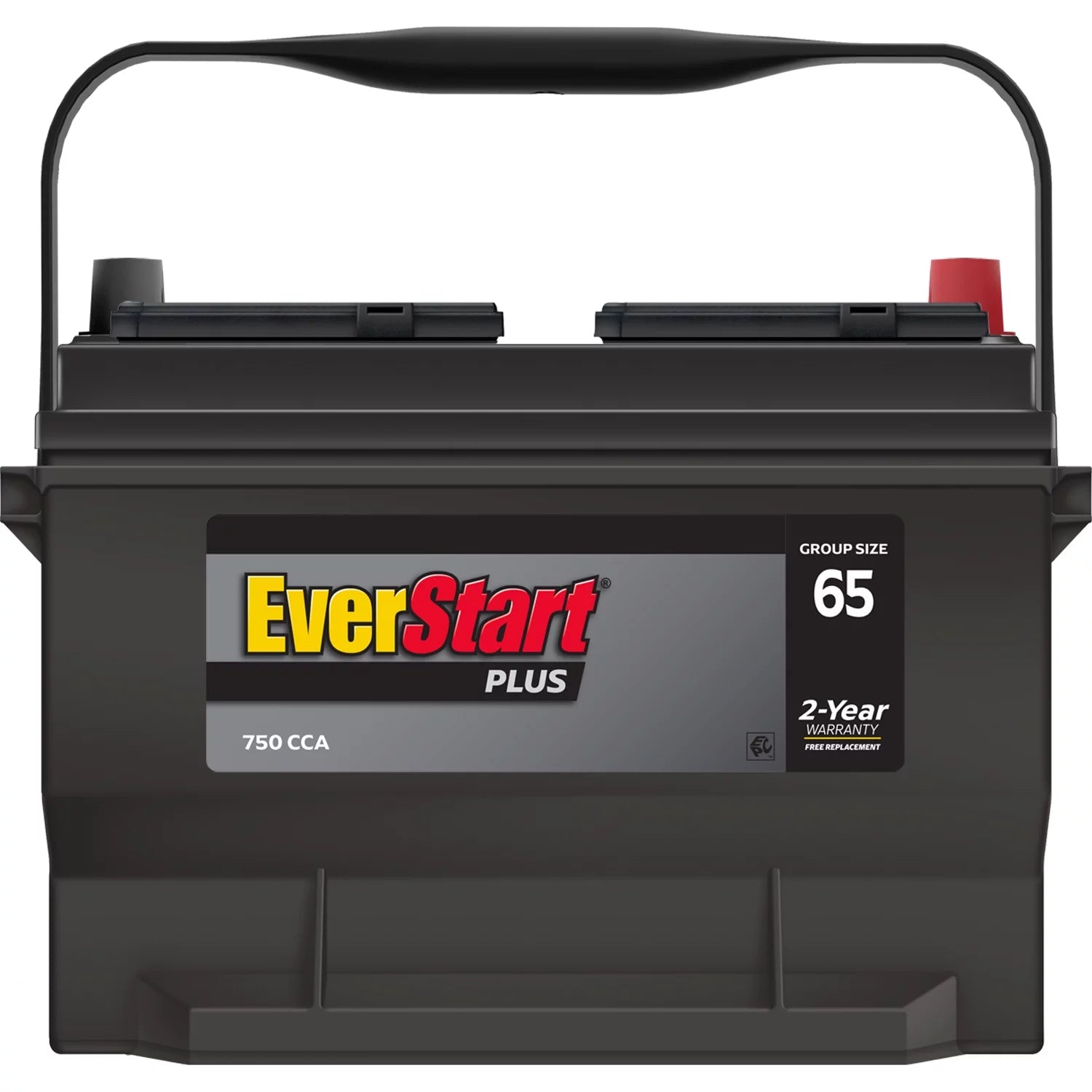 EverStart Plus Lead Acid Automotive Battery Group Size 65 12V 750 CCA U216835
