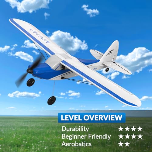 VOLANTEXRC RC Plane Trainer Sport Cub 4CH Remote Control Airplane RTF for Beginners U4716