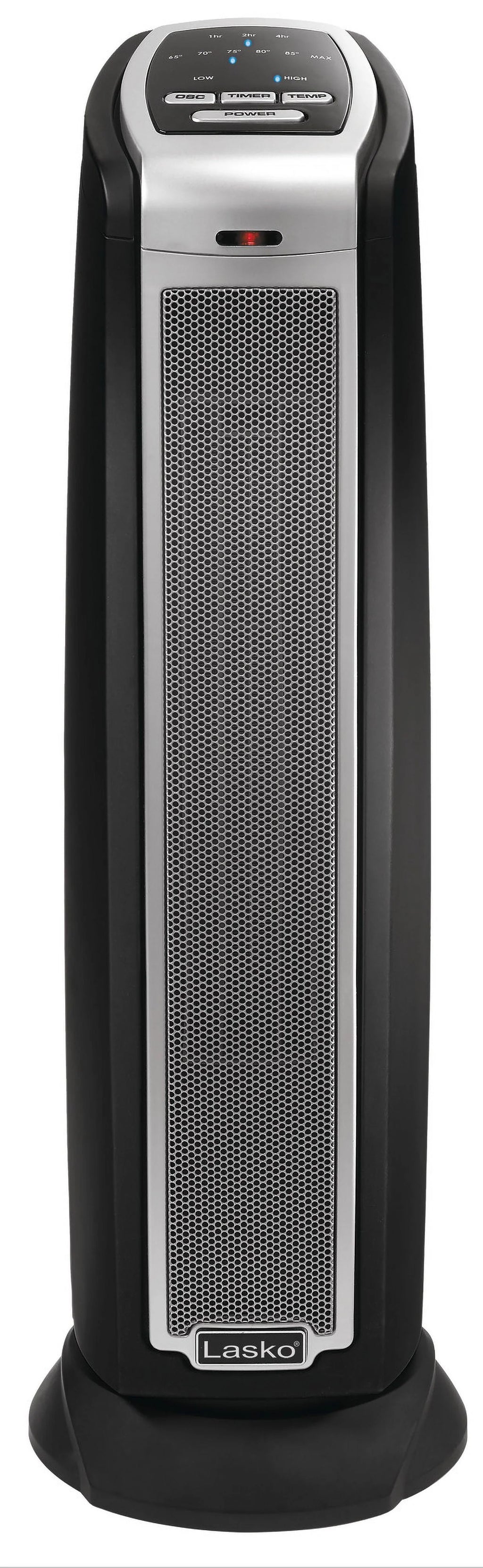 Lasko 1500W Oscillating Ceramic Tower Space Heater, White Q138