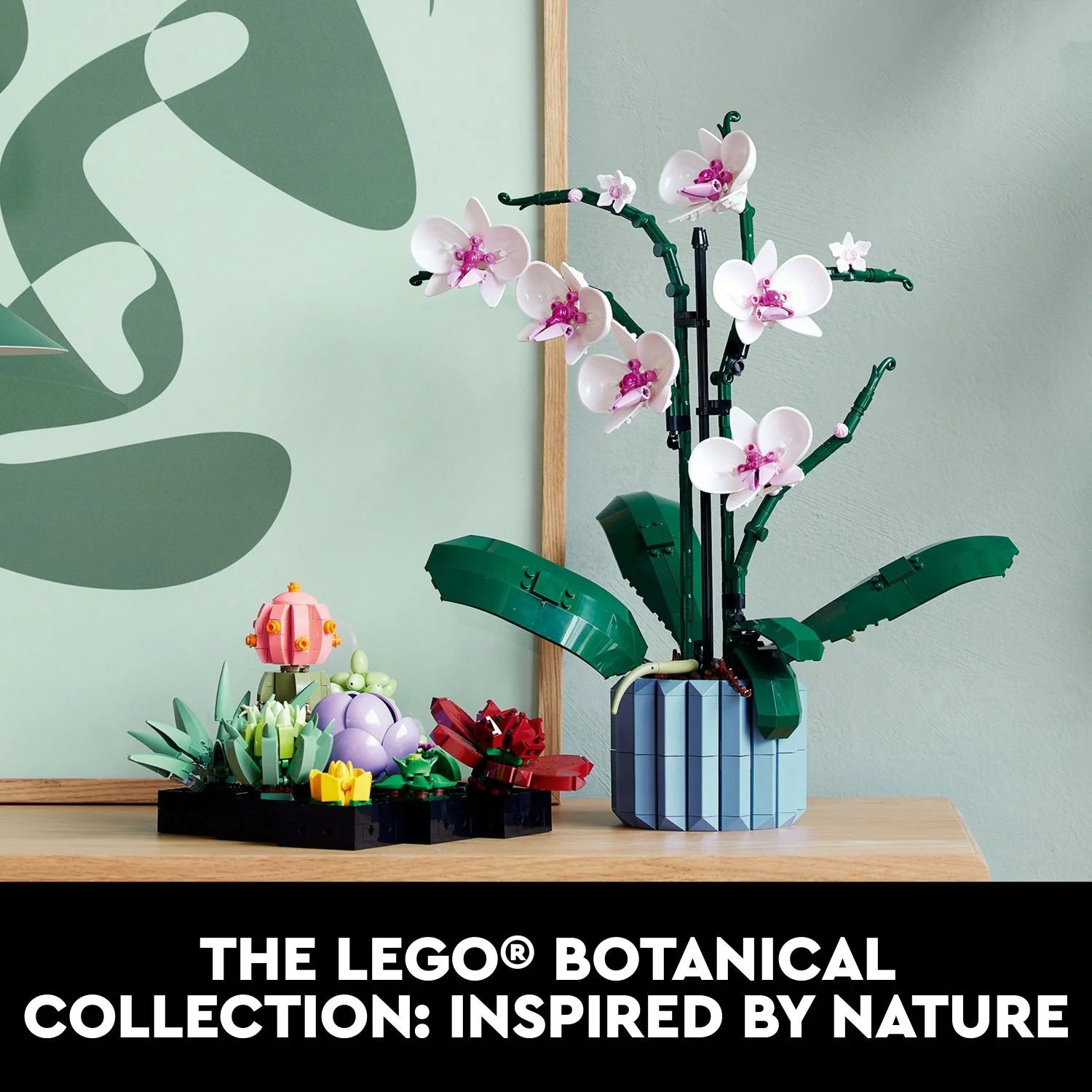 LEGO Icons Succulents Artificial Plant Set for Adults, Home Decor, 10309 D4833