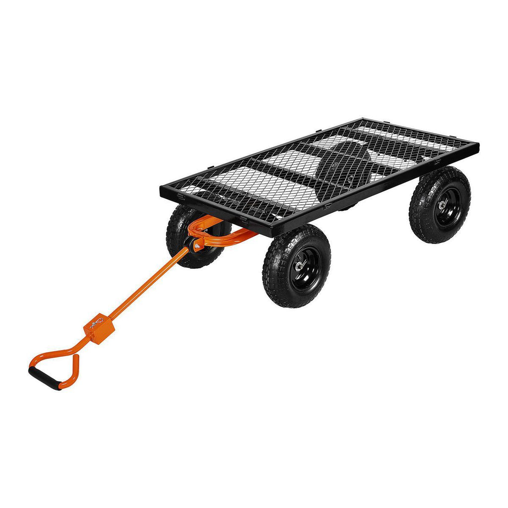 Steel Utility Cart 1200 lb Capacity with Removable Sides R5280
