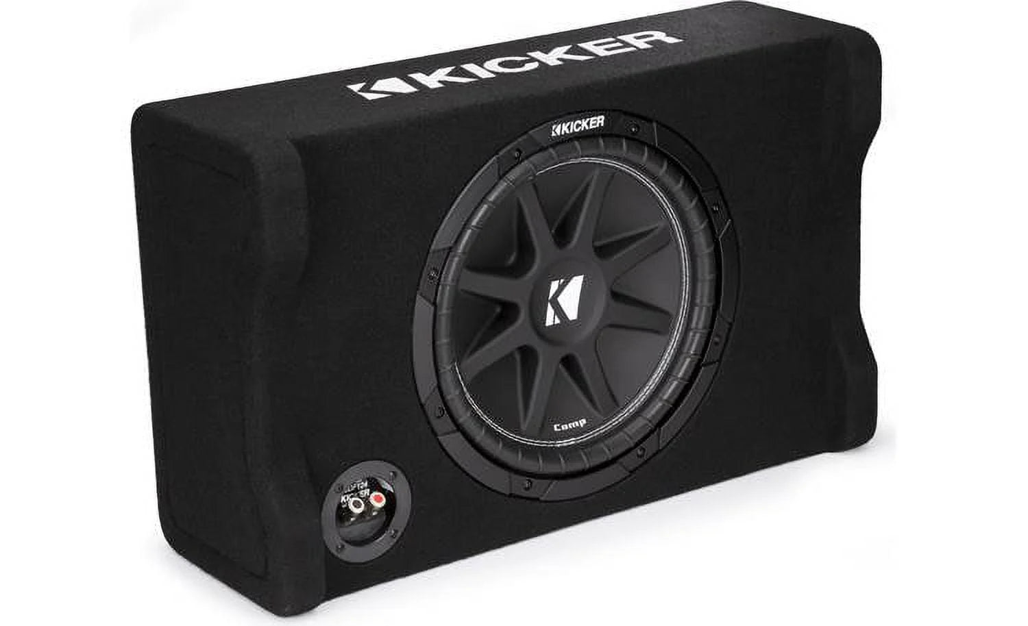 Kicker 48CDF124 Comp 12 Down-Firing Loaded Subwoofer Enclosure S503
