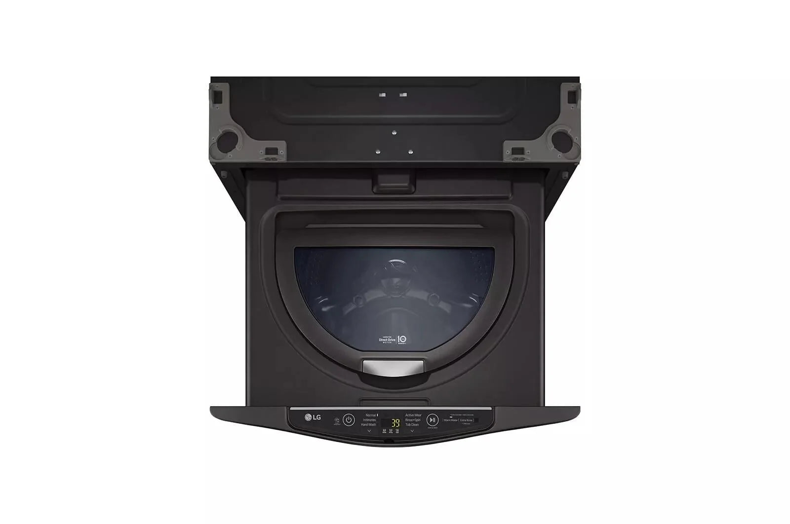 LG WD200CV 1.0 Cu. Ft. Sidekick Pedestal Washer Graphite Steel G45891