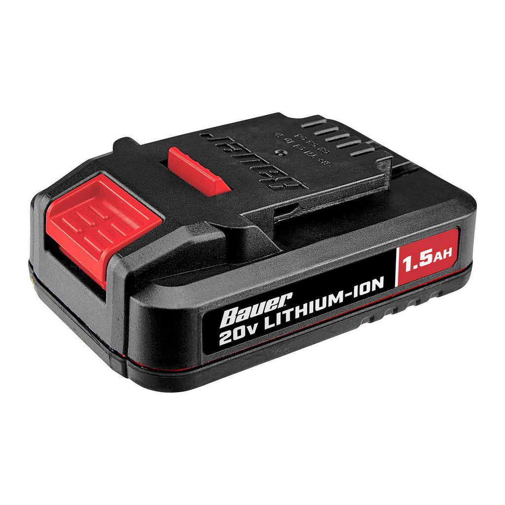 BAUER 20V Cordless Drill and Impact Driver Kit with 1.5 Ah Batteries and Charger S127969