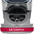 Lg Wd200cv 1.0 Cu. Ft. Sidekick Pedestal Washer - Graphite Steel