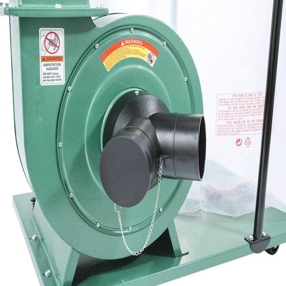 Grizzly G1028Z2 1-1/2 HP Dust Collector F851823