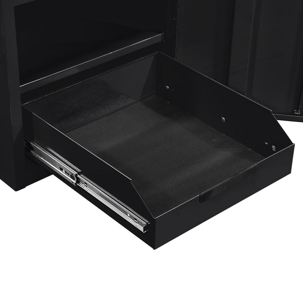 U.S. General 22 in. End Locker, Series 3, Blue Y30292