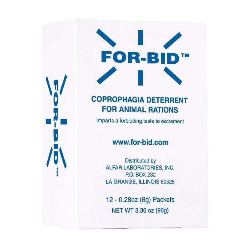 for-Bid Stool-Eating Preventative R471